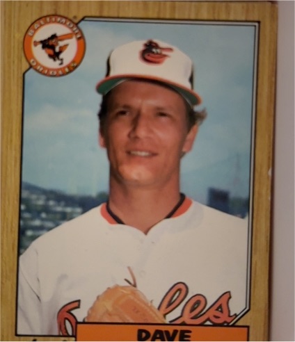 1987 Topps Traded #110T Dave Schmidt Baltimore Orioles — front