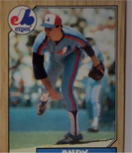 1987 Topps #742 Andy McGaffigan — front
