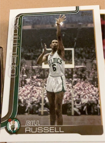2025-26 Topps #251 Bill Russell — front