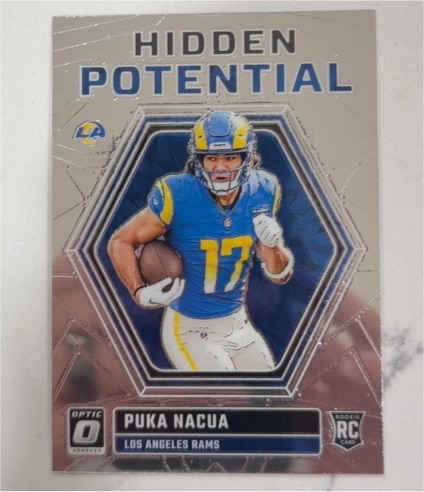 2023 Panini Donruss Optic #HP-PN Puka Nacua Hidden Potential — front