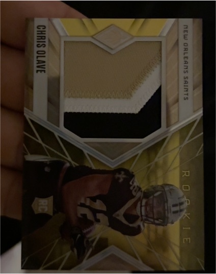 2022 Panini Phoenix Rookie Jumbo Memorabilia #RJM-9 Chris Olave — front