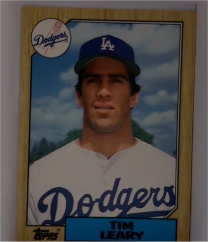 1987 Topps Traded #64T Tim Leary — front