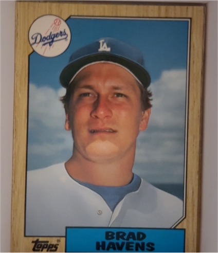 1987 Topps Traded #44T Brad Havens — front