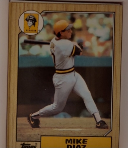 1987 Topps #469 Mike Diaz — front