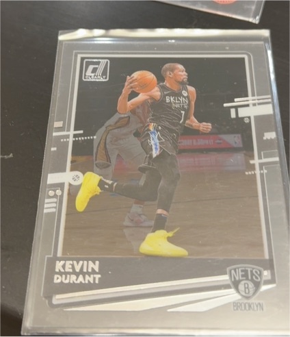 2020-21 Donruss Optic #136 Kevin Durant — front