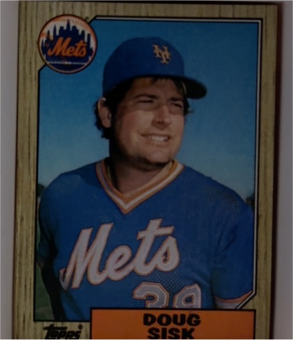 1987 Topps #404 Doug Sisk — front