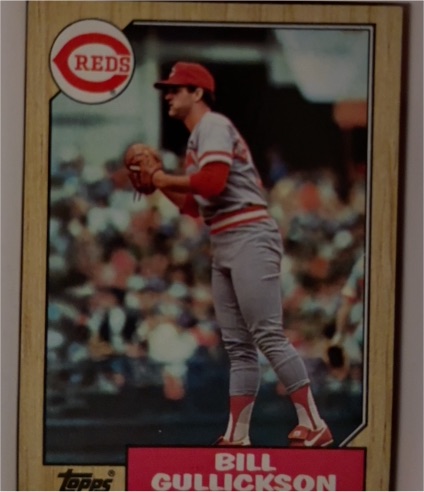 1987 Topps #489 Bill Gullickson — front