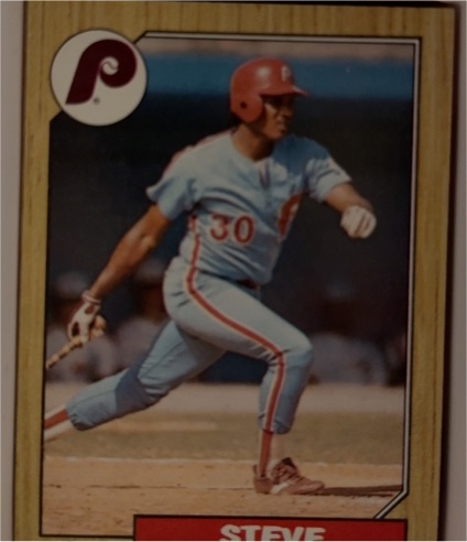 1987 Topps #294 Steve Jeltz — front