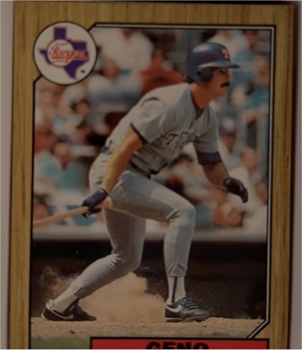 1987 Topps #388 Geno Petralli — front