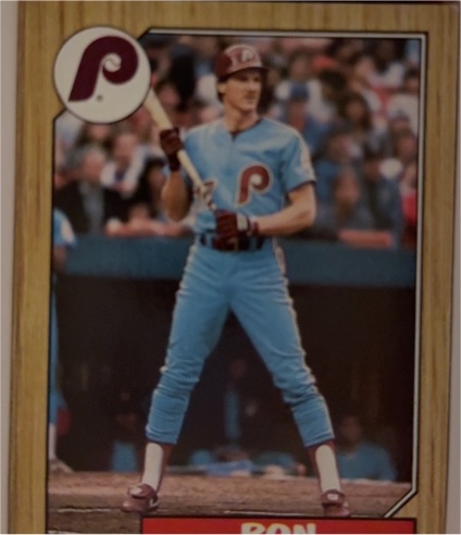 1987 Topps #329 Ron Roenicke Philadelphia Phillies — front
