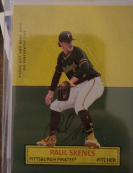 2025 Topps Archives 1964 Topps Stand-Ups #64SU-11 Paul Skenes — front