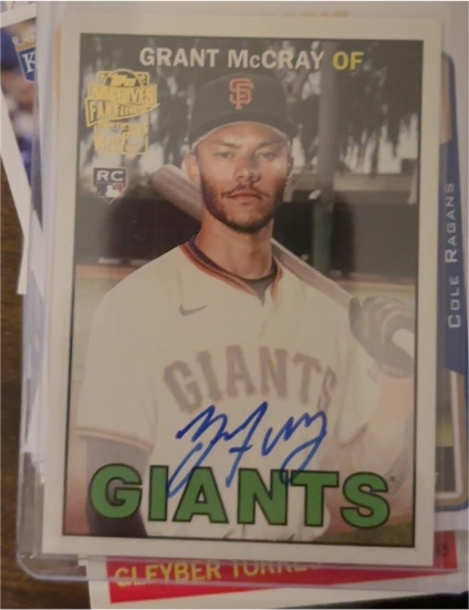 2025 Topps Archives #67FFA-GM Grant McCray — front