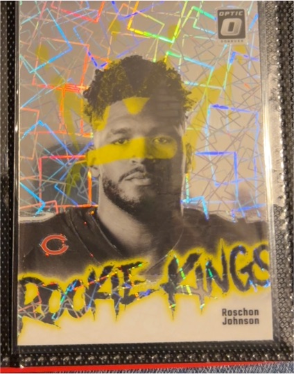 2023 Panini Donruss Optic #8 Roschon Johnson Rookie Kings — front