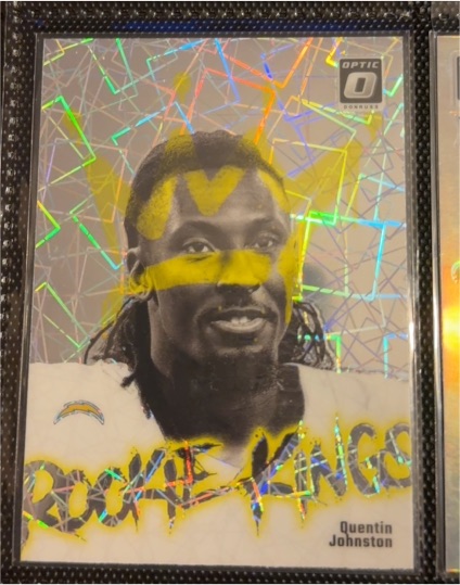 2023 Panini Donruss Optic #15 Quentin Johnston Rookie Kings — front