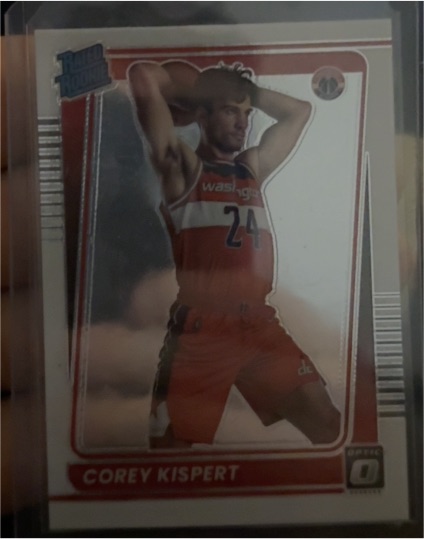 2021-22 Donruss Optic #183 Corey Kispert — front