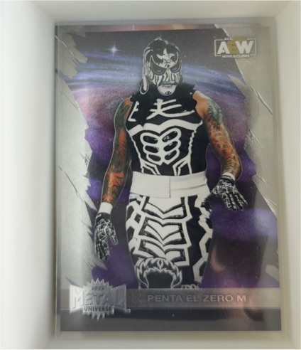 2022 SkyBox Metal Universe AEW #29 Penta El Zero M — front