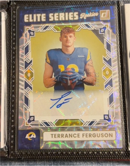 2025 Donruss Elite Series Rookies #ESR-TFN Terrance Ferguson — front