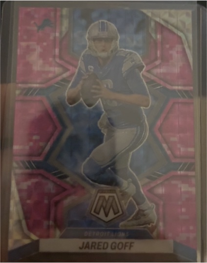 2022 Panini Mosaic Football Jared Goff — front