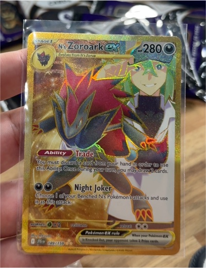 2025 Pokémon Journey Together #189 N's Zoroark EX — front