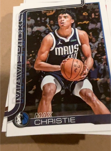 2025-26 Topps #174 Max Christie — front