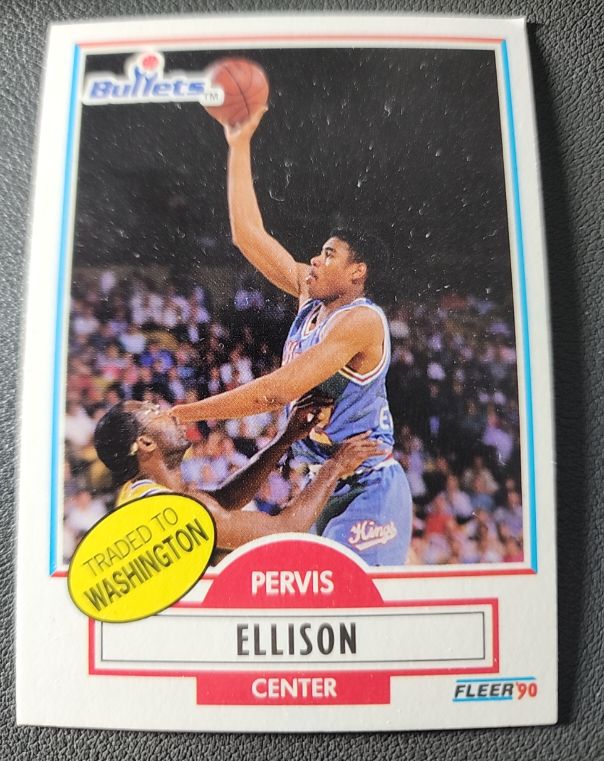 1990-91 Fleer #164 Pervis Ellison — front