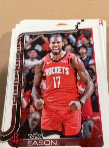 2025-26 Topps #179 Tari Eason — front