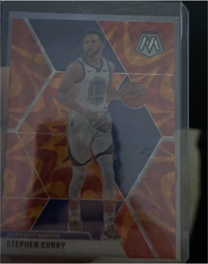 2019-20 Panini Mosaic #70 Stephen Curry — front