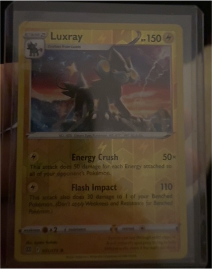 2022 Pokémon Brilliant Stars #051 Luxray — front