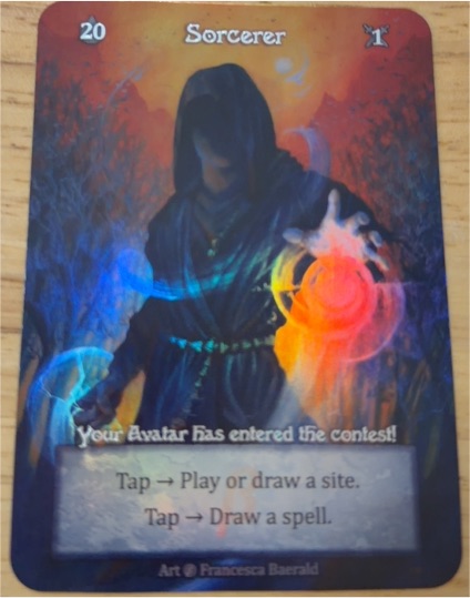 Sorcery: Contested Realm Sorcerer — front