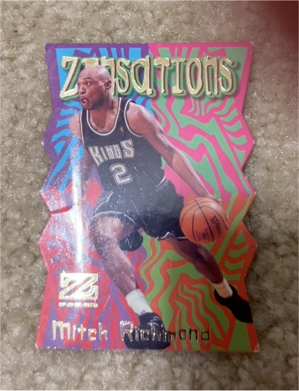 1997-98 Skybox Z-Force Zensations #16ZN Mitch Richmond — front