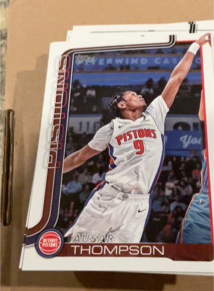 2025-26 Topps #44 Ausar Thompson — front