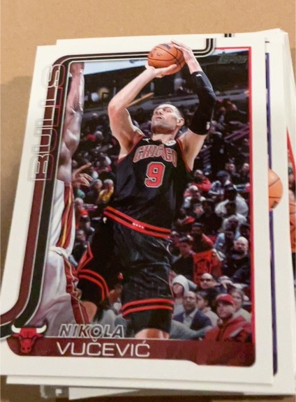2025-26 Topps #36 Nikola Vucevic — front