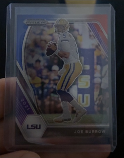 2021 Panini Prizm Draft Picks #3 Joe Burrow — front