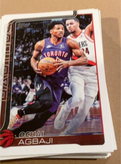 2025-26 Topps #247 Ochai Agbaji — front