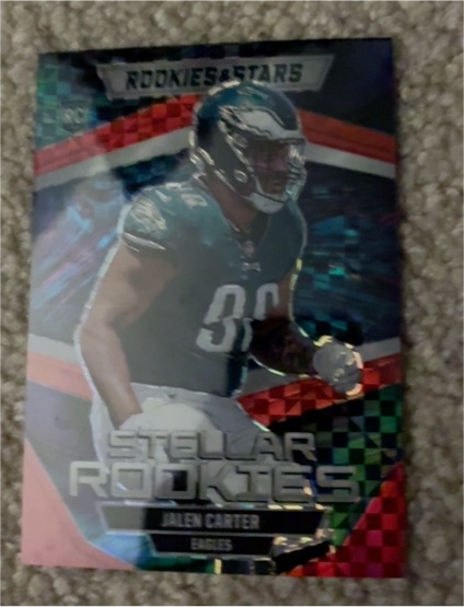 2023 Panini Rookies & Stars Stellar Rookies #SR-8 Jalen Carter — front