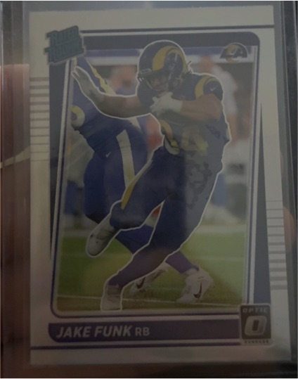 2021 Panini Donruss Optic #295 Jake Funk — front