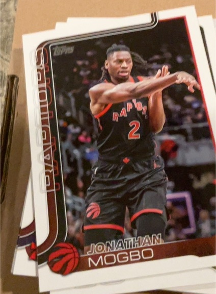 2025-26 Topps #29 Jonathan Mogbo — front