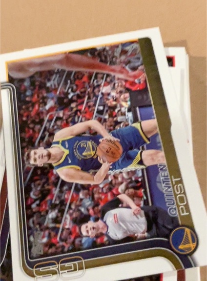 2025-26 Topps #139 Quinten Post — front