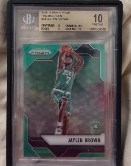 2016-17 Panini Prizm #44 Jaylen Brown — front