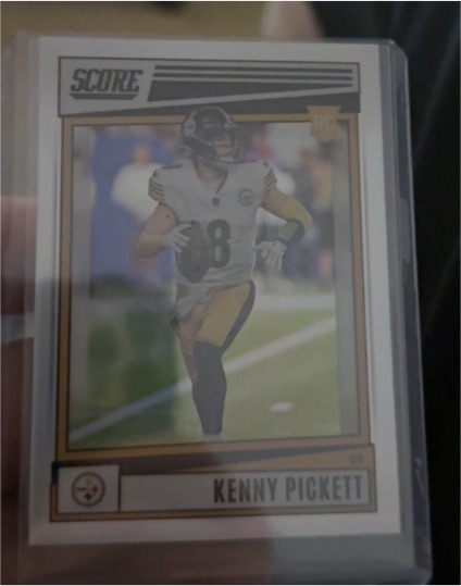 2022 Panini Chronicles Score #SP-301 Kenny Pickett Rookie — front