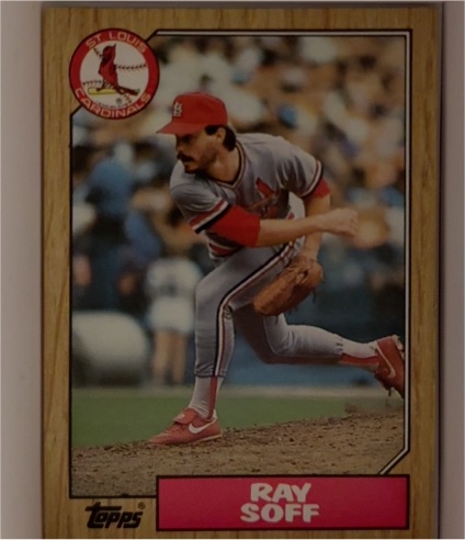 1987 Topps #671 Ray Soff — front