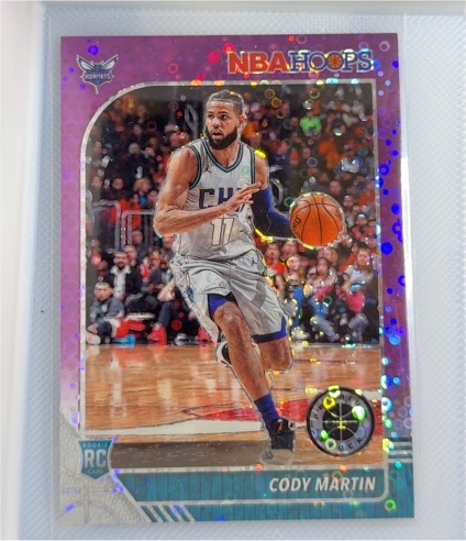 2019-20 Panini NBA Hoops Premium Stock #229 Cody Martin — front