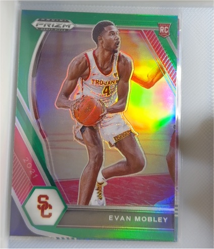 2021 Panini Prizm Draft Picks #2 Evan Mobley — front