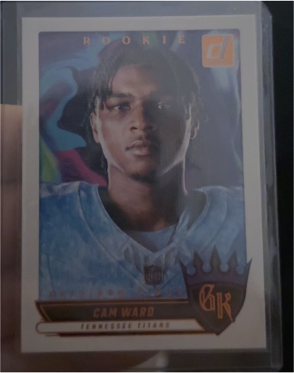 2025 Panini Donruss Rookie Gridiron Kings #RGK-CWD Cam Ward — front