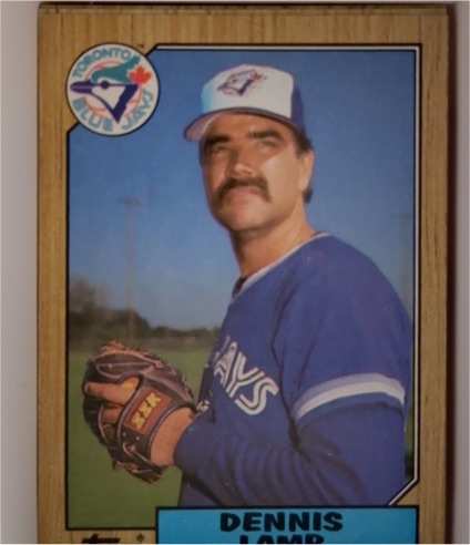 1987 Topps #768 Dennis Lamp — front