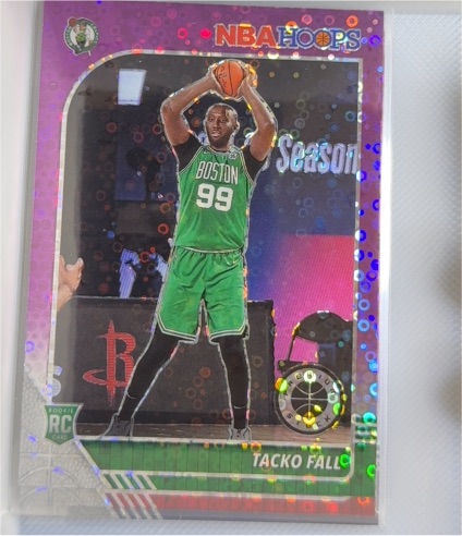 2019-20 Panini NBA Hoops Premium Stock #240 Tacko Fall Rookie — front