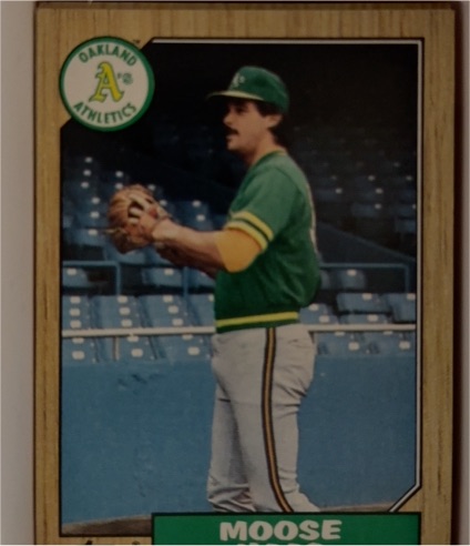 1987 Topps #413 Moose Haas — front