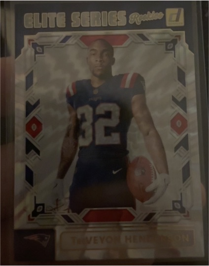 2025 Donruss Elite Series Rookies #ESR-THN Treveyon Henderson — front
