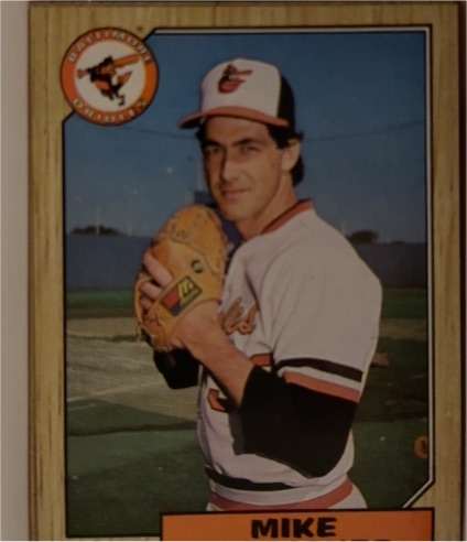 1987 Topps #455 Mike Boddicker — front