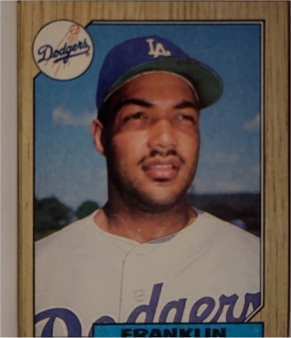 1987 Topps #292 Franklin Stubbs — front
